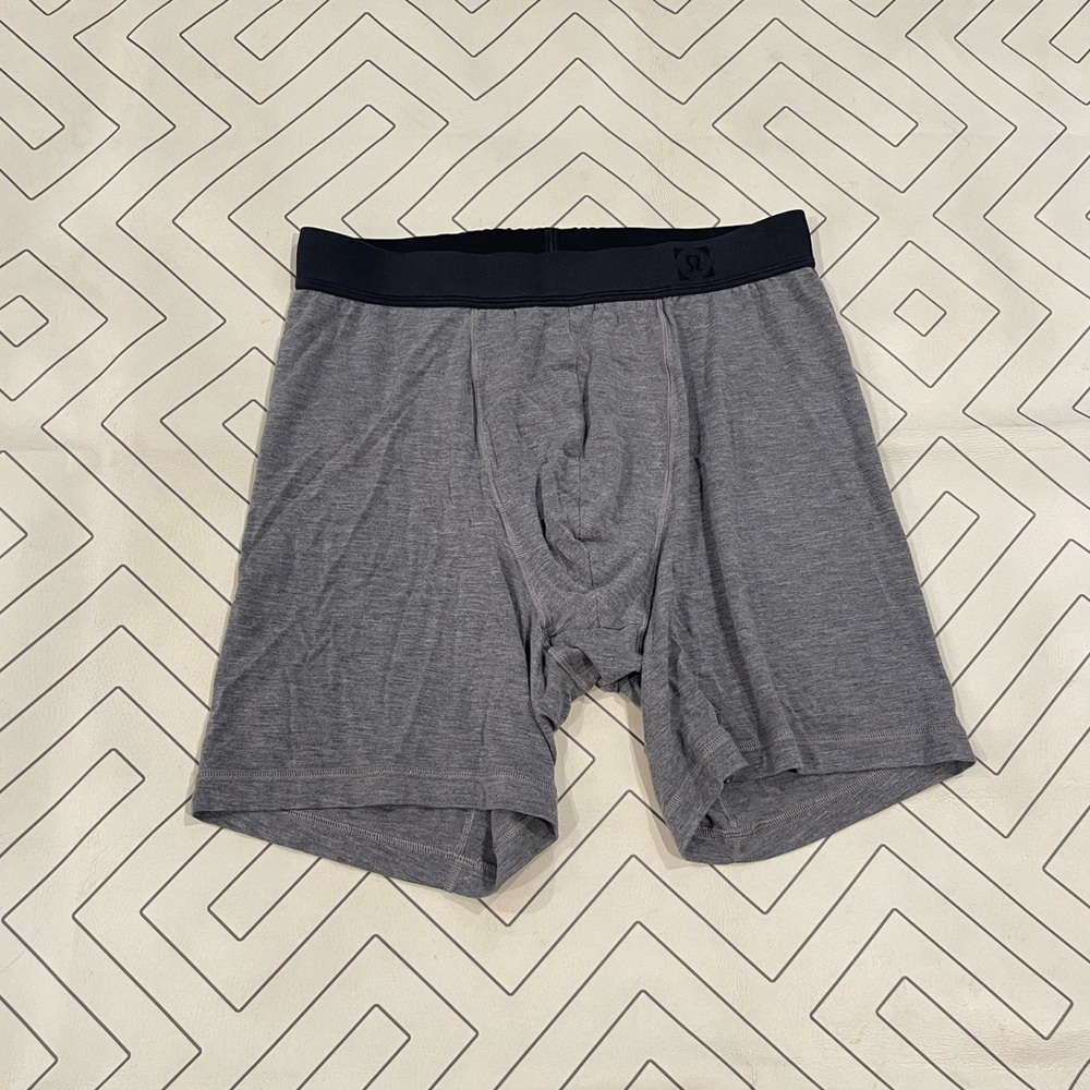 Lululemon Grey Always In Motion Boxer